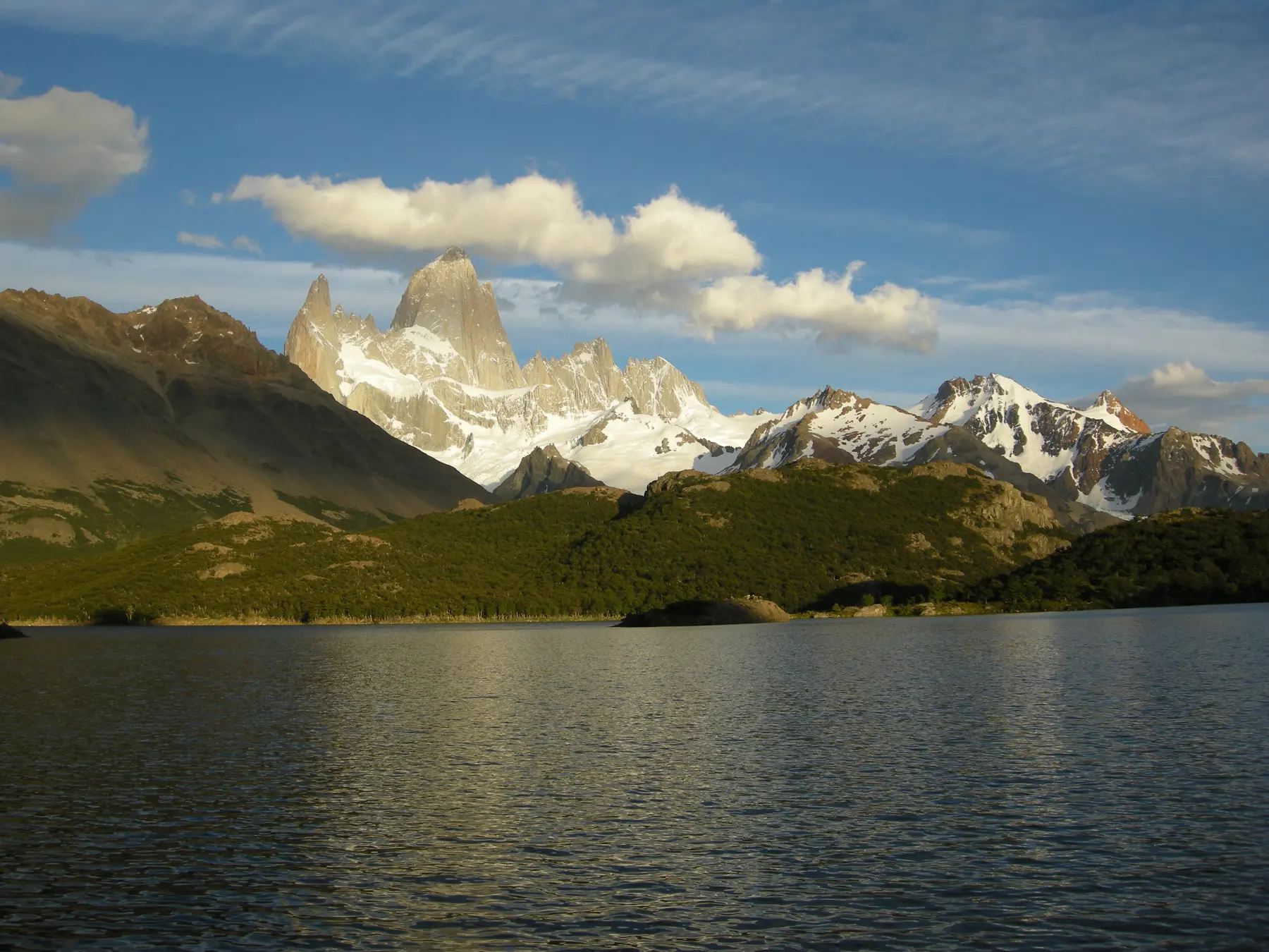Fitz Roy above Laguna Capri