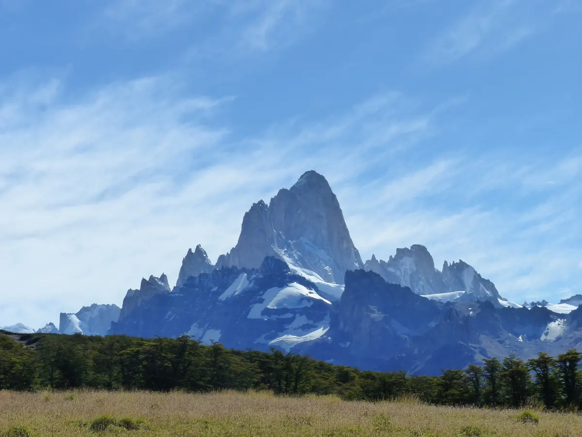 Fitz Roy from the start of the trail